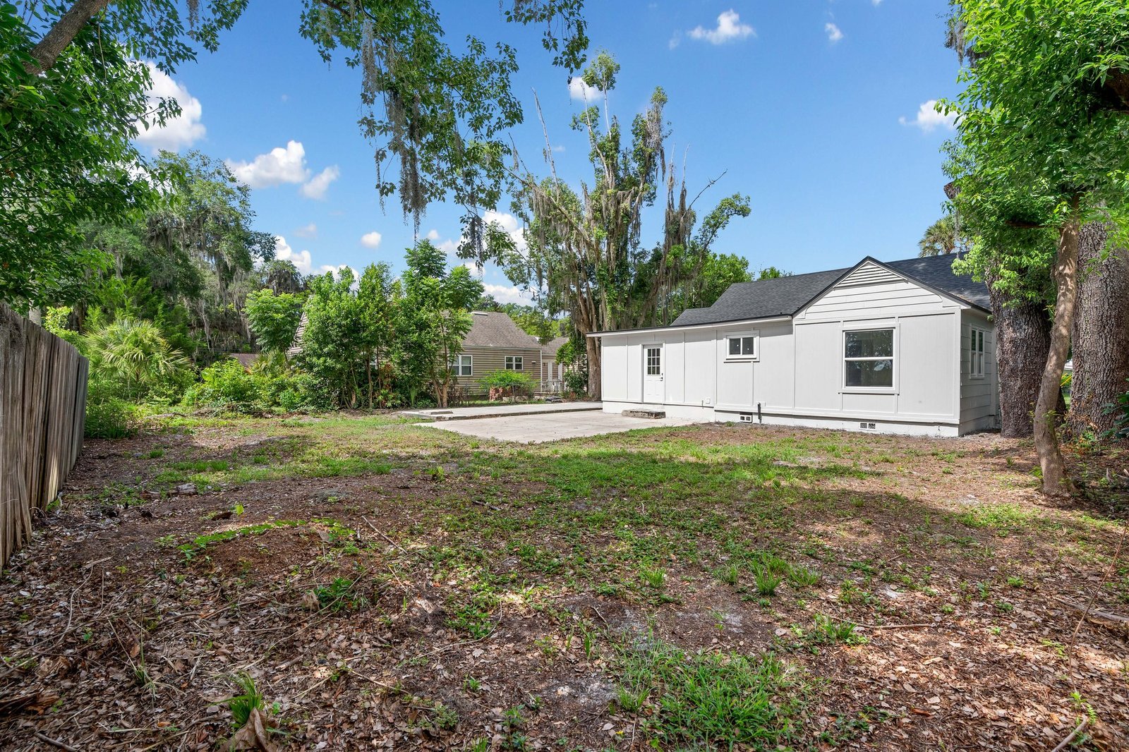 Fenced Yard & Pond View